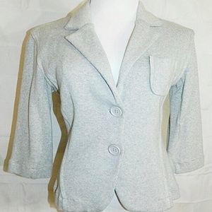 525 America Stretch Knit 3/4 Sleeve Blazer
